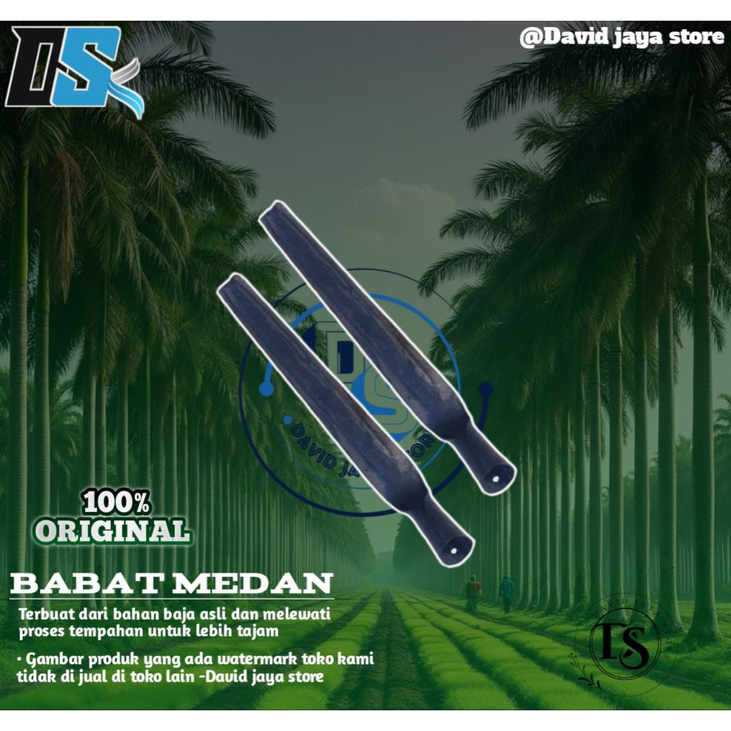 alat pembersih rumput babat medan / pisau pembersih rumput / babat medan