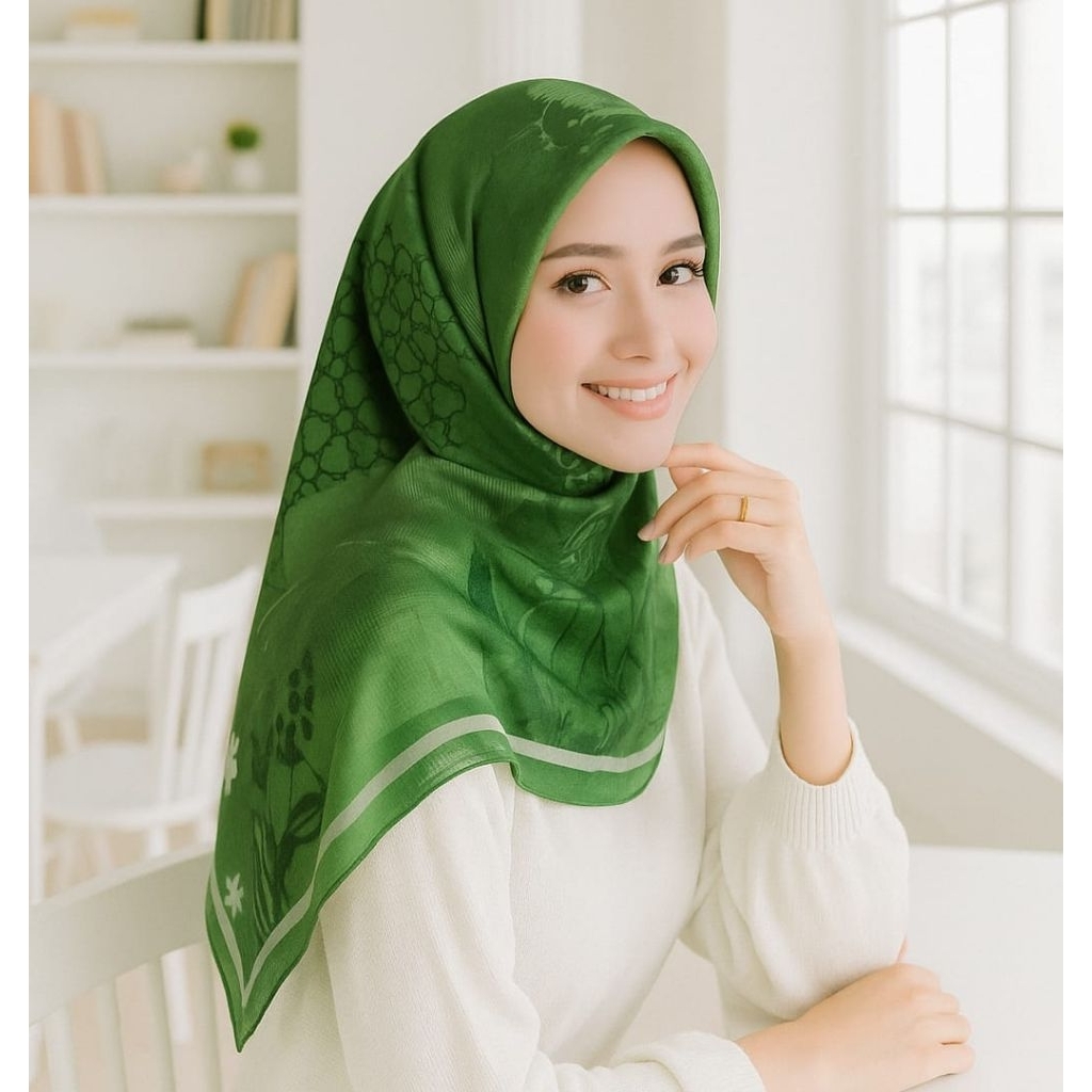 PROMO/LUMUT/JILBAB VOAL PREMIUM/GROSIR HIJAB/HIJAB SEGI EMPAT/VOAL MOTIF PREMIUM/DEENAY KW
