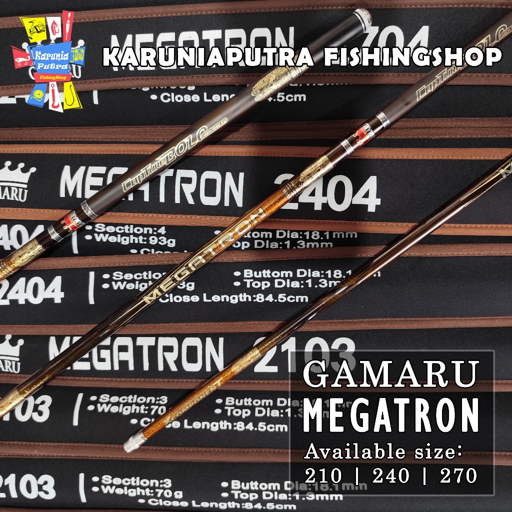Joran Tegek Gamaru Megatron Hard Action Carbon