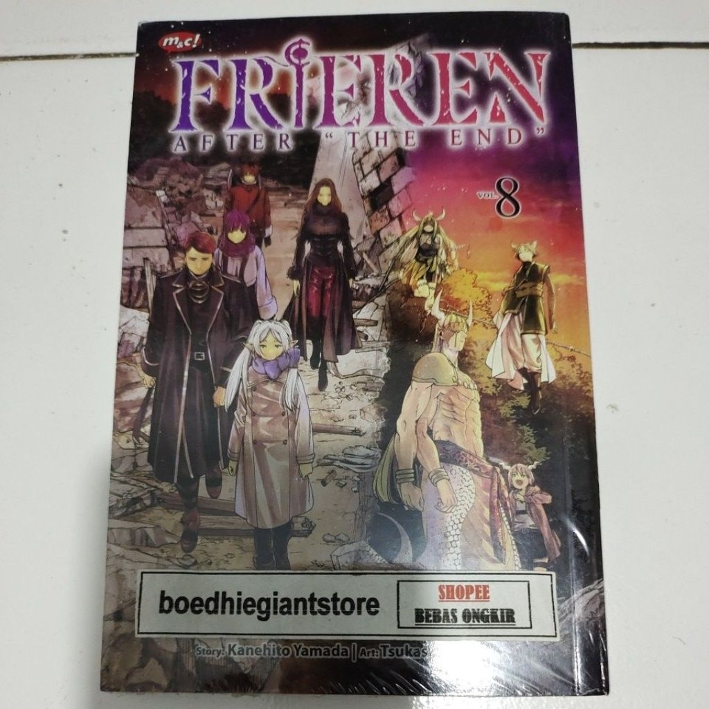 Komik Frieren 8, Segel, TS