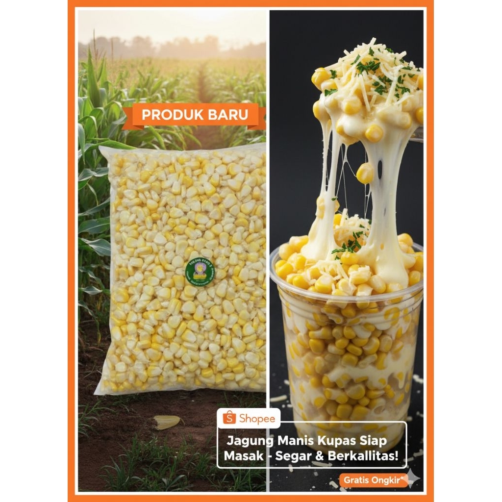 Jagung Manis Pipil , Jasuke , Jagung Mozzarella, Jagung Manis , Jagung