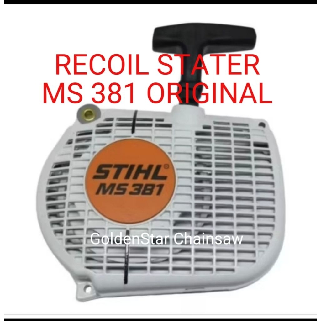Recoil Stater Mesin Chainsaw STIHL MS 381 Original. Tariakan Stater/ Engkol Mesin Chainsaw Stihl MS 