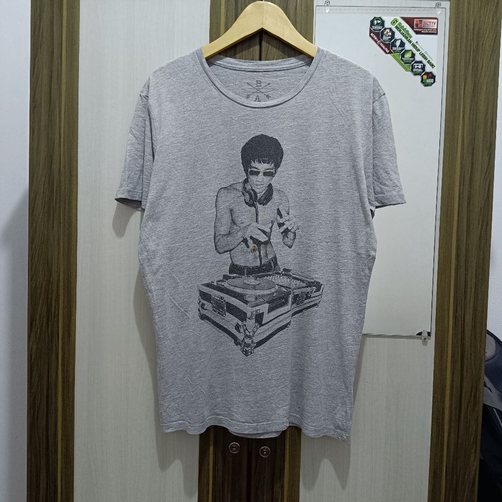 T-shirt  Bruce Lee DJ 90's Vintage