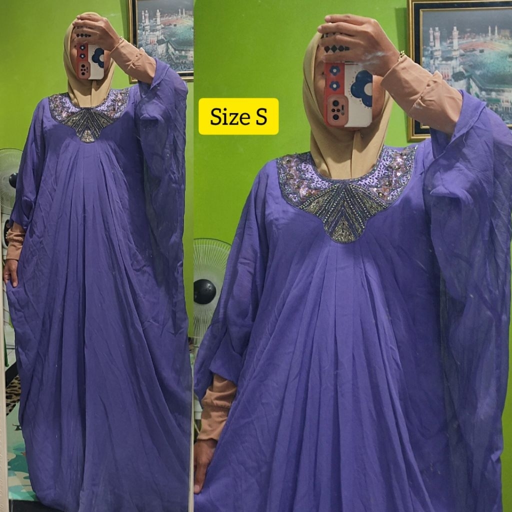 Preloved Kaftan Solemio Size S (Kaftan Saja)