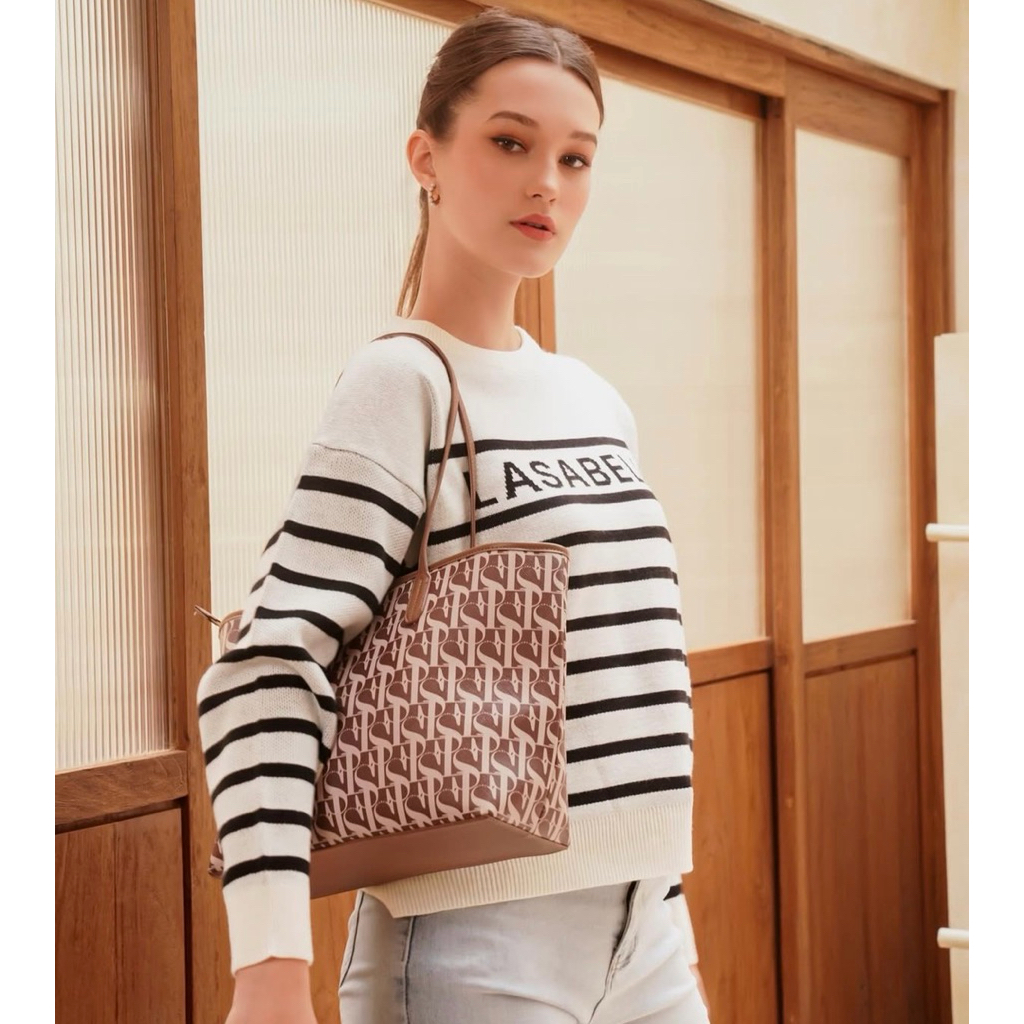 Tote monogram Lasabelle sale new