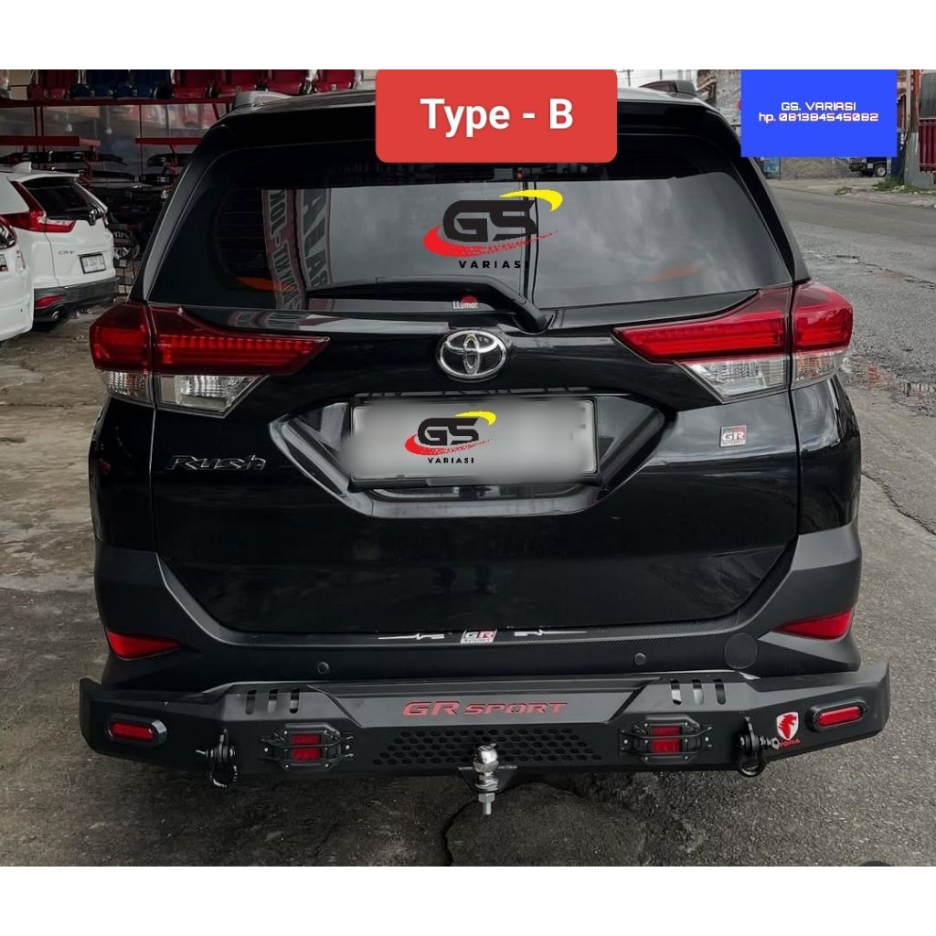 Towing  Bar / Tanduk Belakang All new Fortuner / Innova reborn / All new Rush GR sport