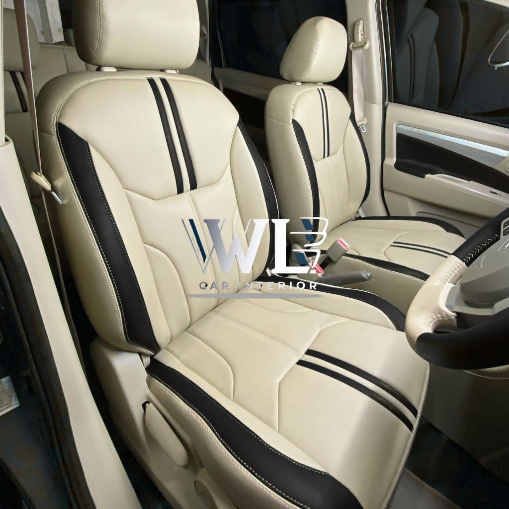 Sarung jok mobil innova barong 2013-2015 Full set 3 baris bahan oscar grade a original