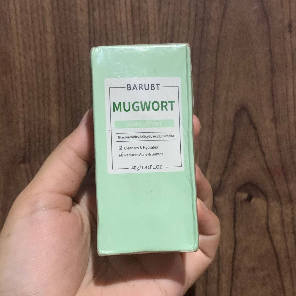 (NEW) BARUBT MUGWORT ACNE CLAY MASK STICK