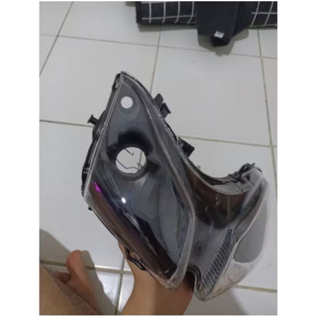 Kedok Reflektor Depan Vario 110 Karbu CW Custom Socket H4