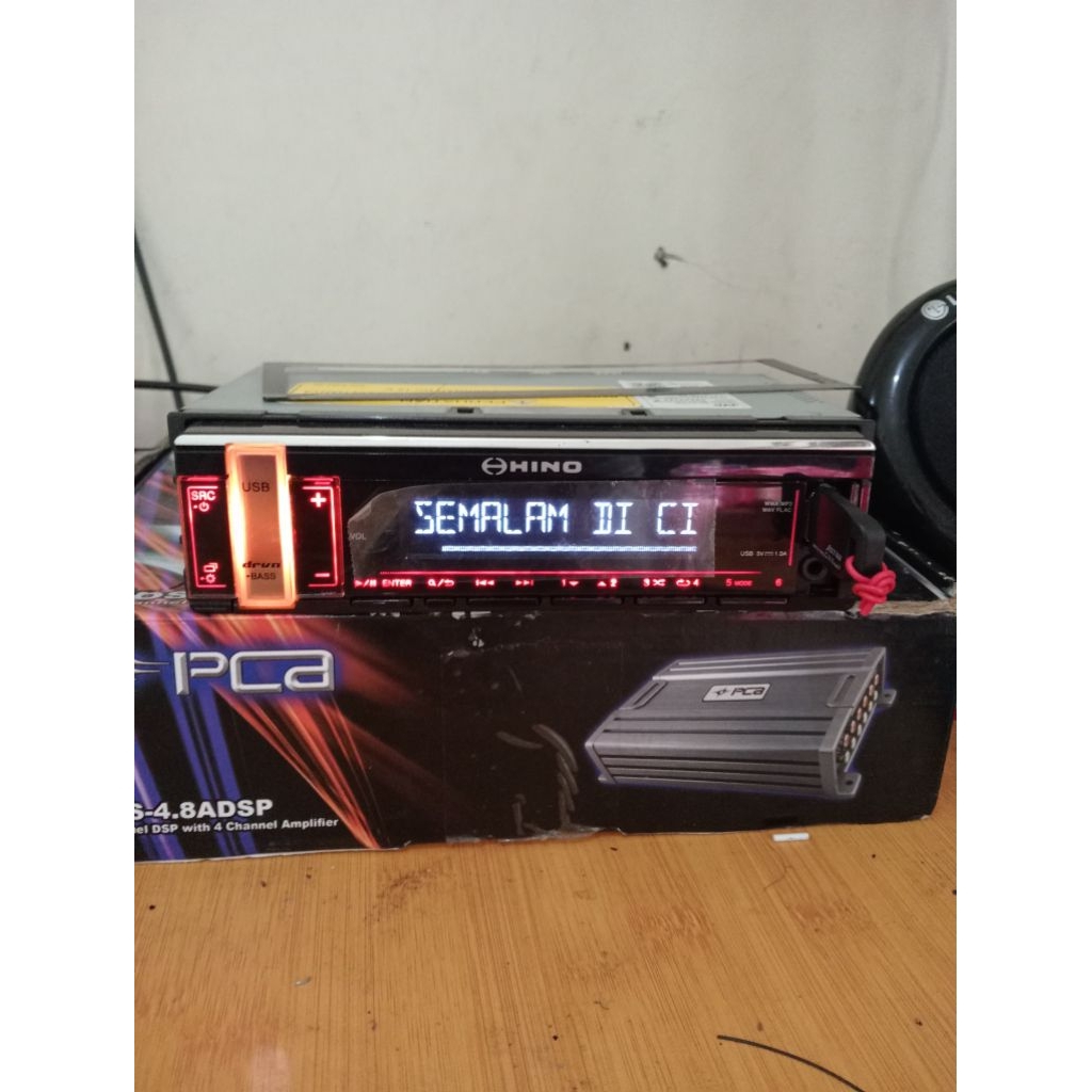 tape mobil JVC Baru USB bluetooth copotan Hino