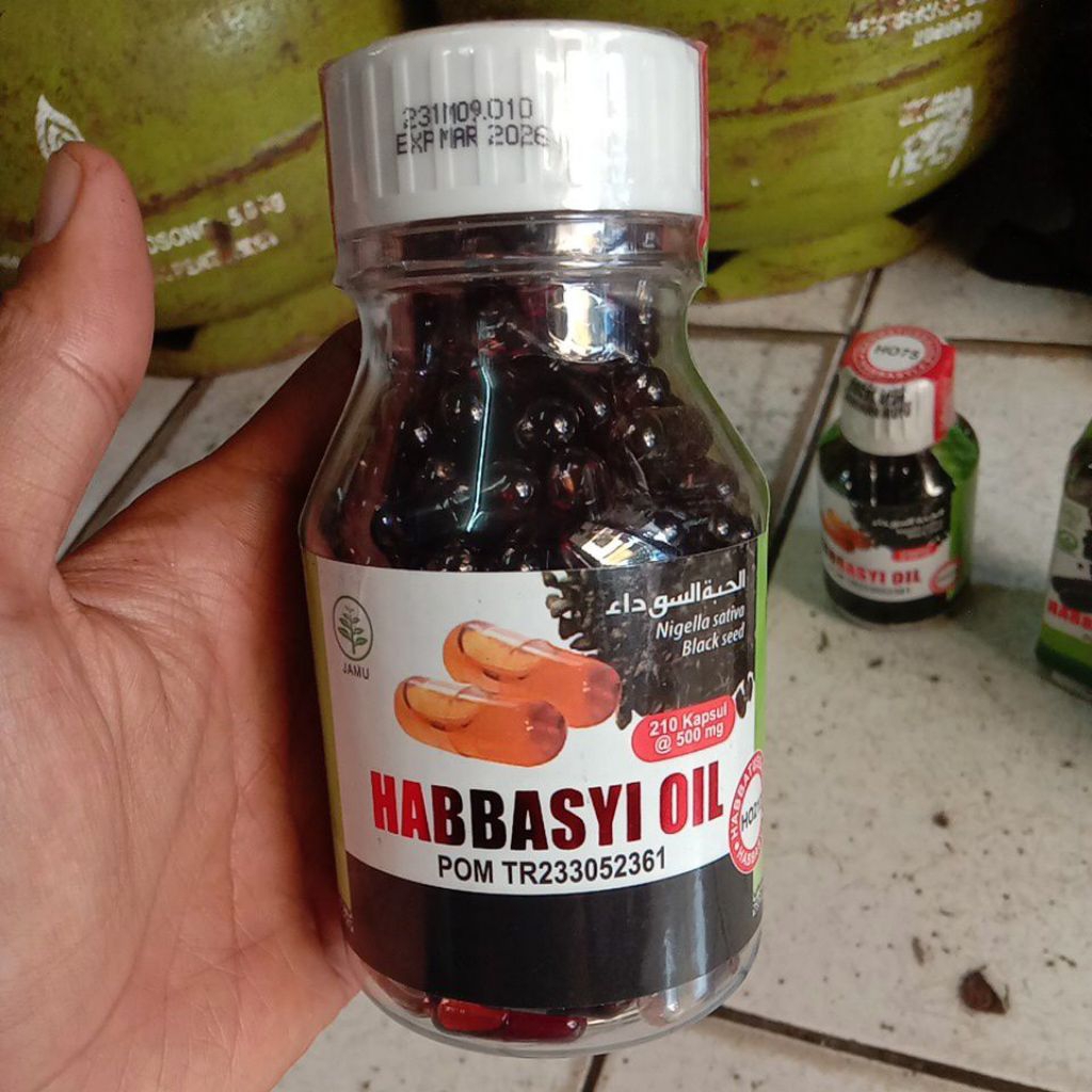 HABBASYI OIL 210 KAPSUL PT. HABBASYI NIAGA UTAMA
