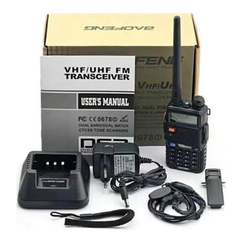 BAOFENG HT UV5R UV-5R HT BAOFENG UV 5R RADIO UV5R WALKIE TALKIE UV5R HT Comteck 5UVR Handy Talkie 5 