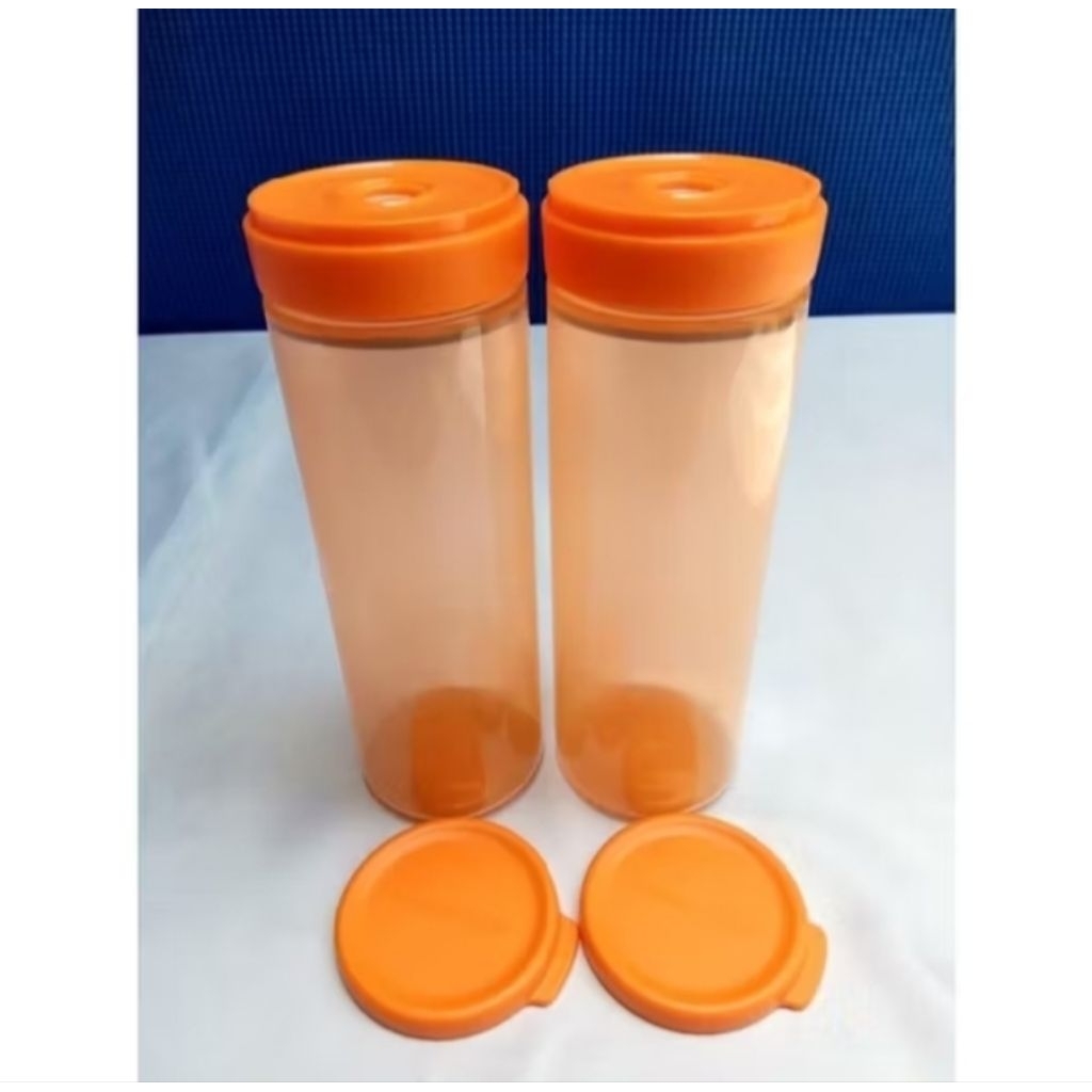 botol kecap/saos/& lain2, squeeze it Orange(1 Pc) 360ml made in China Tupperware