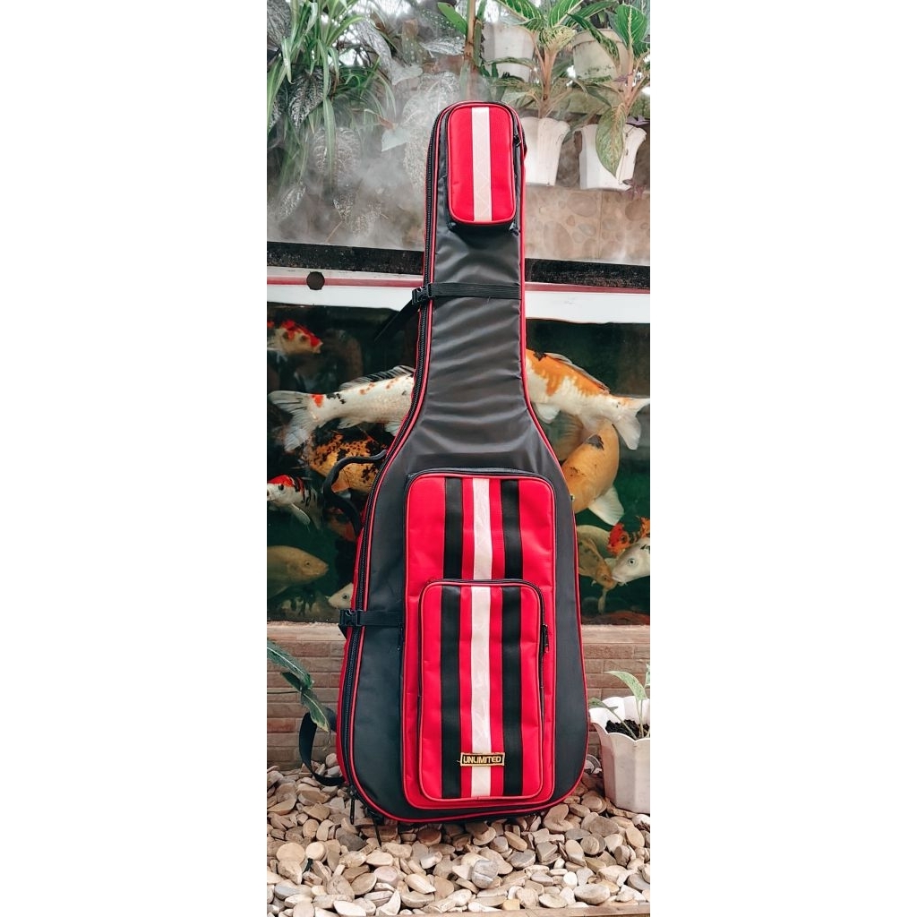 tas gitar melodi premium kokoh