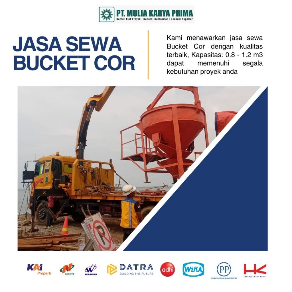 TERPERCAYA, Sewa Bucket Cor Jakarta Barat | Rental Bucket Cor Jakarta Barat | Sewa Bucket Cor Jakart