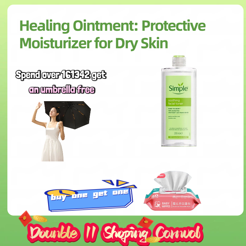 Simple Kind to Skin Soothing Facial Toner - Hydrating & Refreshing Alcohol-Free Toner 200ml