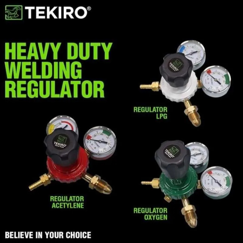 REGULATOR TEKIRO//OXYGEN LPG ACETYLENE/HEAVY DUTY WELDING/METERAN TABUNG/