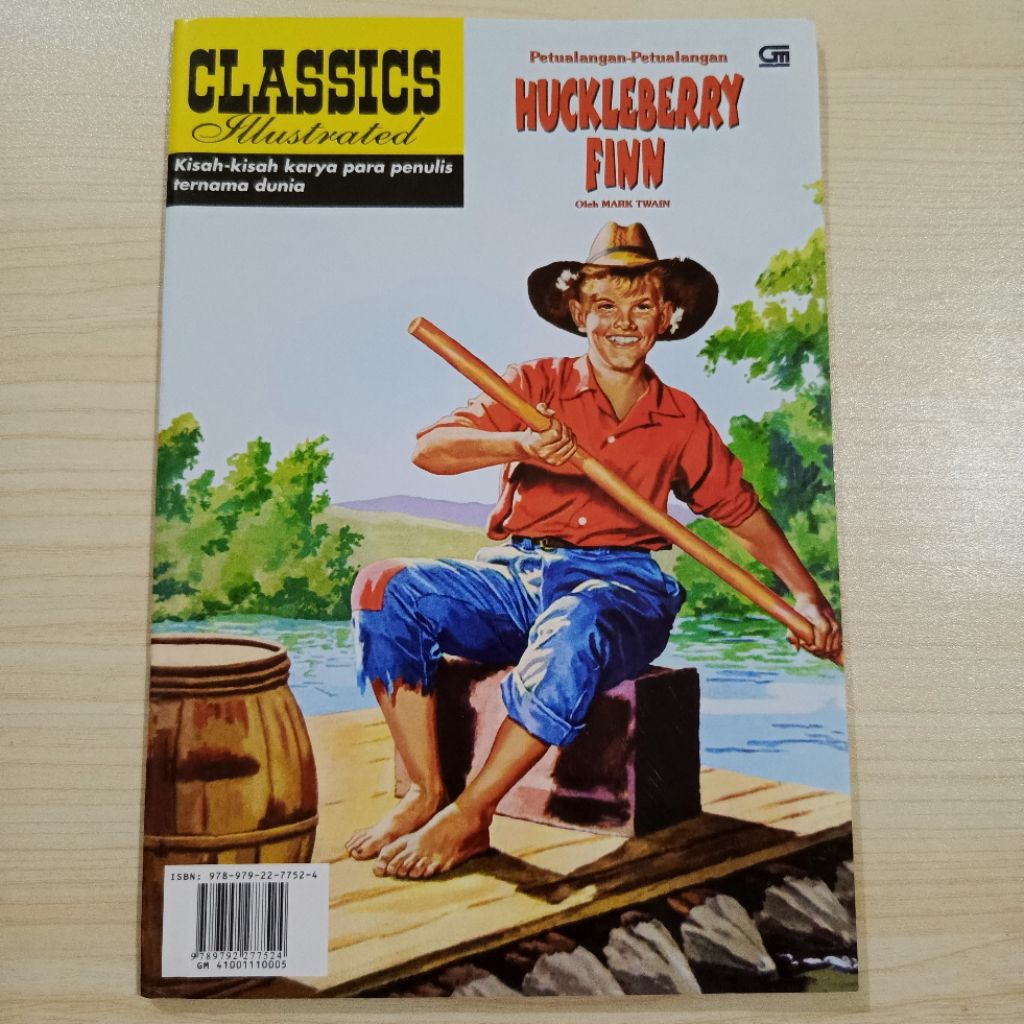 Classics Illustrated Petualangan Huckleberry Finn by Mark Twain