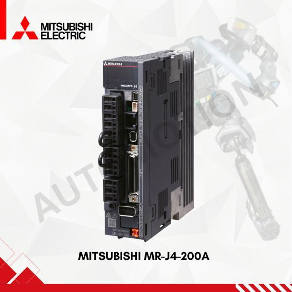 Mitsubishi MR-J4-200A AC Servo Drive 2000W dengan Built-in Dynamic Brake & Regenerative Resistor Kom