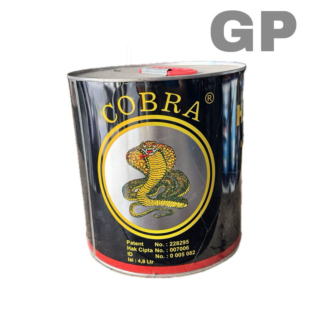 Thinner COBRA 5L | High Gloss Thinner | Pegencer/Pelarut/Campuran