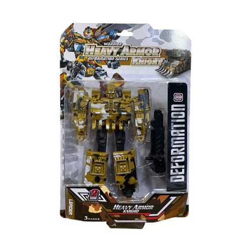 Robot Transformers Deformation Series Warrior Heavy Armor Knight Action Figure Tank  DUNIA ANAK