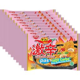 NISSIN GEKIKARA RAMEN HOT CARBO 10 PCS