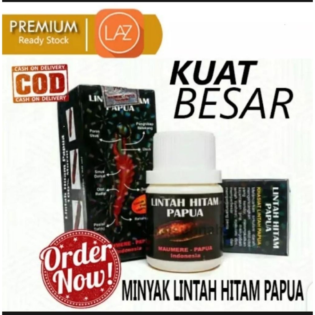 minyak lintah hitam papua