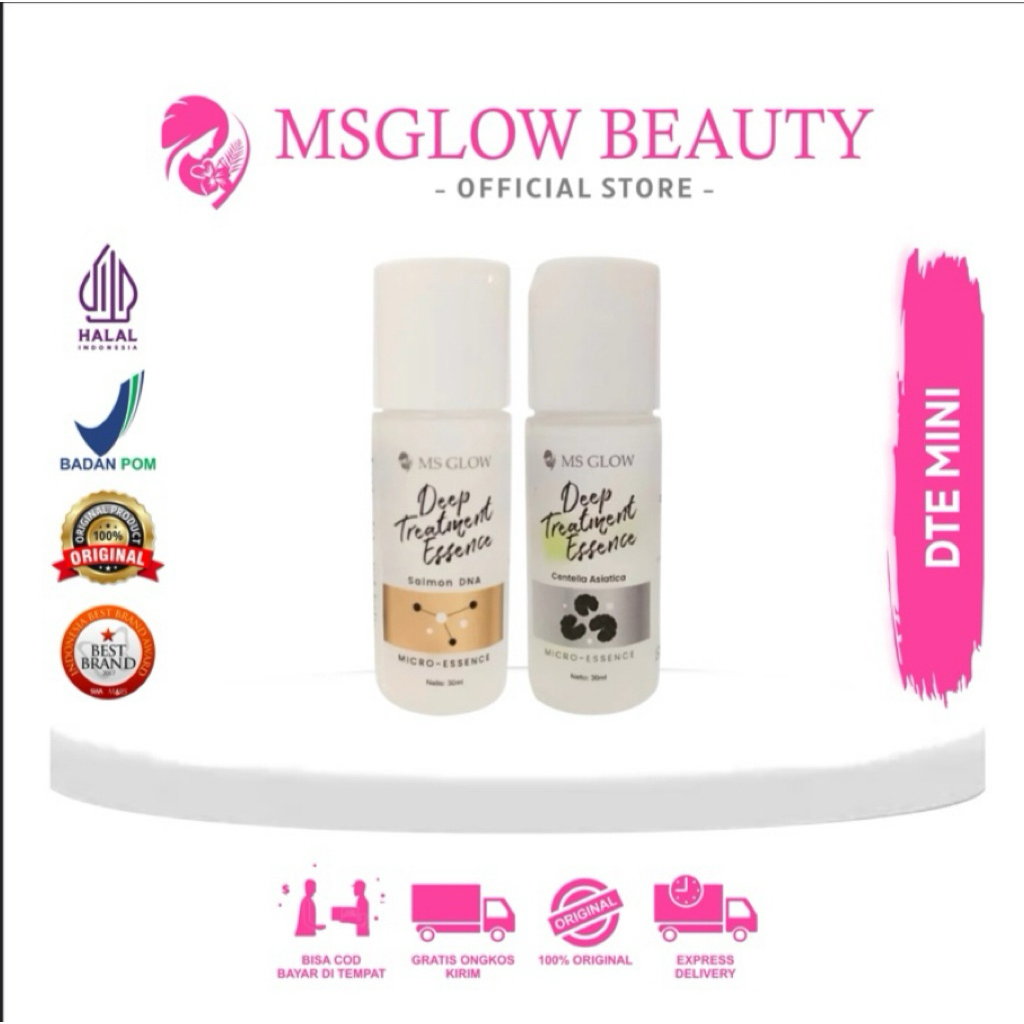 MS GLOW - DTE MINI CENTELLA - DTE MINI SALMON DNA