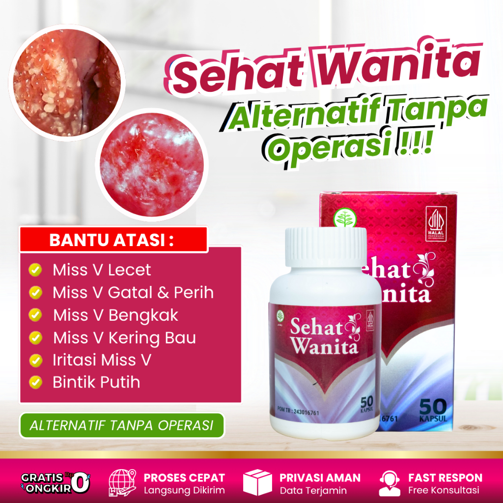 Obat Sariawan Miss V - Obat Vagina Lecet, Miss V Gatal dan Perih - Obat Penghilang Gatal Pada Miss V