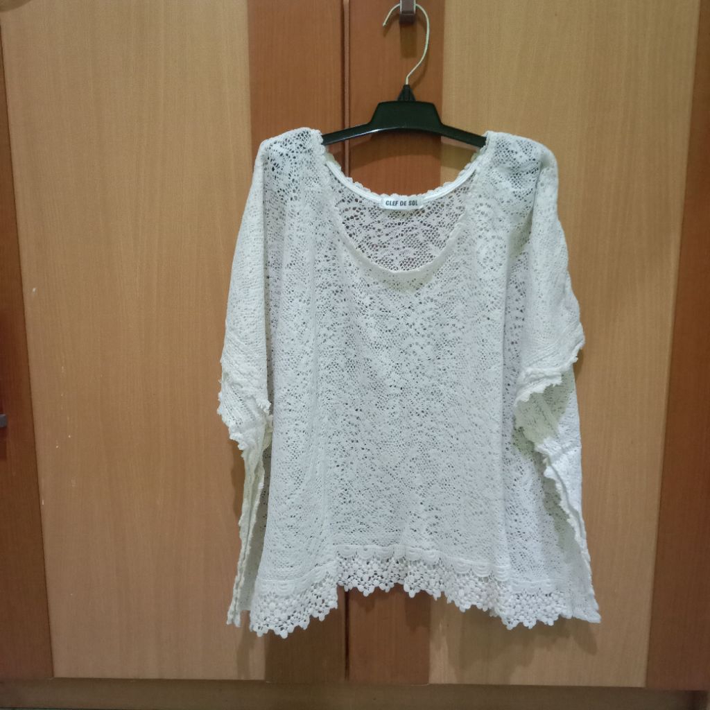 Baju Rajut Batwing Clef De Sol Original