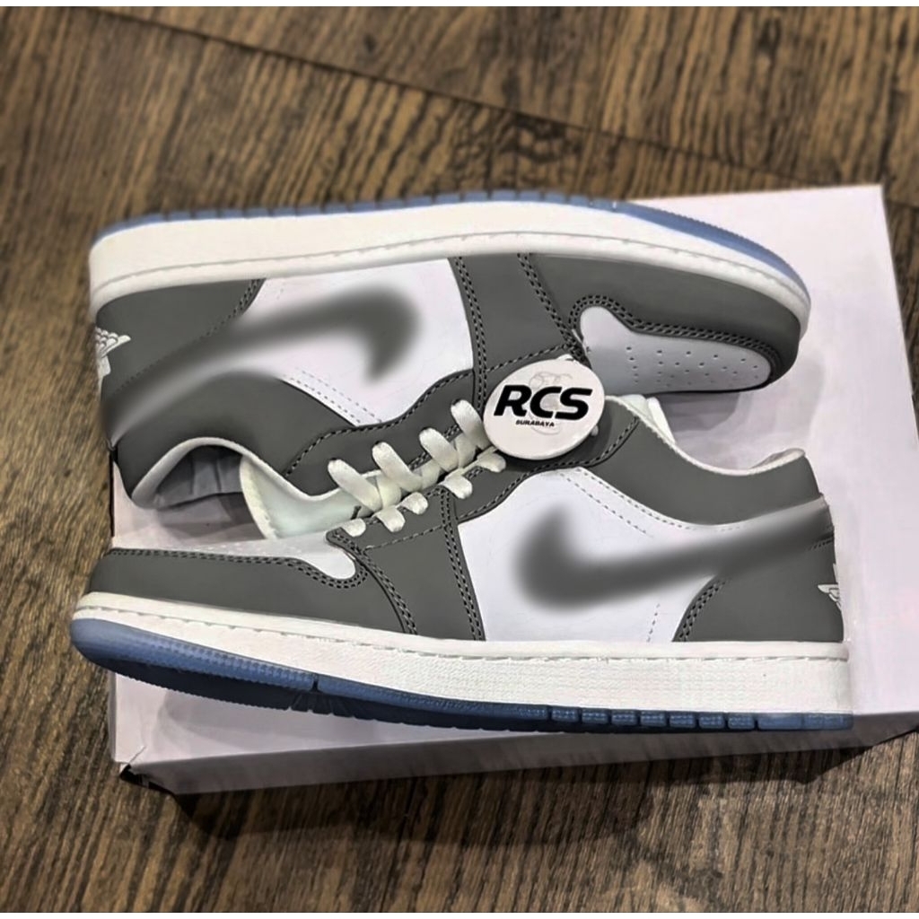 (RCSSBY) Sepatu Sneakers Pria Wlf Grey