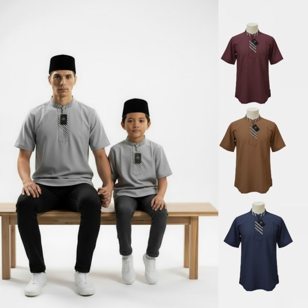 Baju Kapel Muslim Anak Dan Ayah