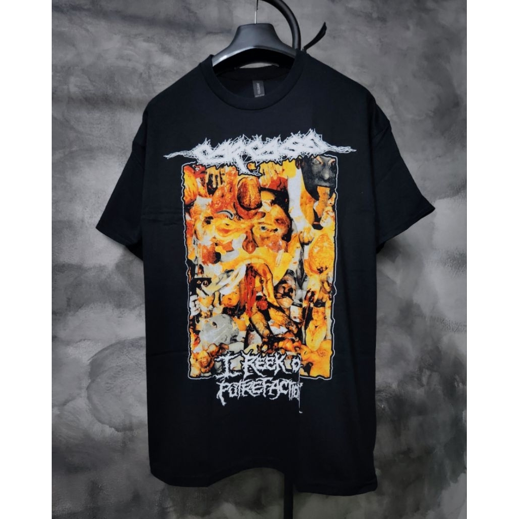 Carcass Official - Rotting Reek Tshirt Kaos Band