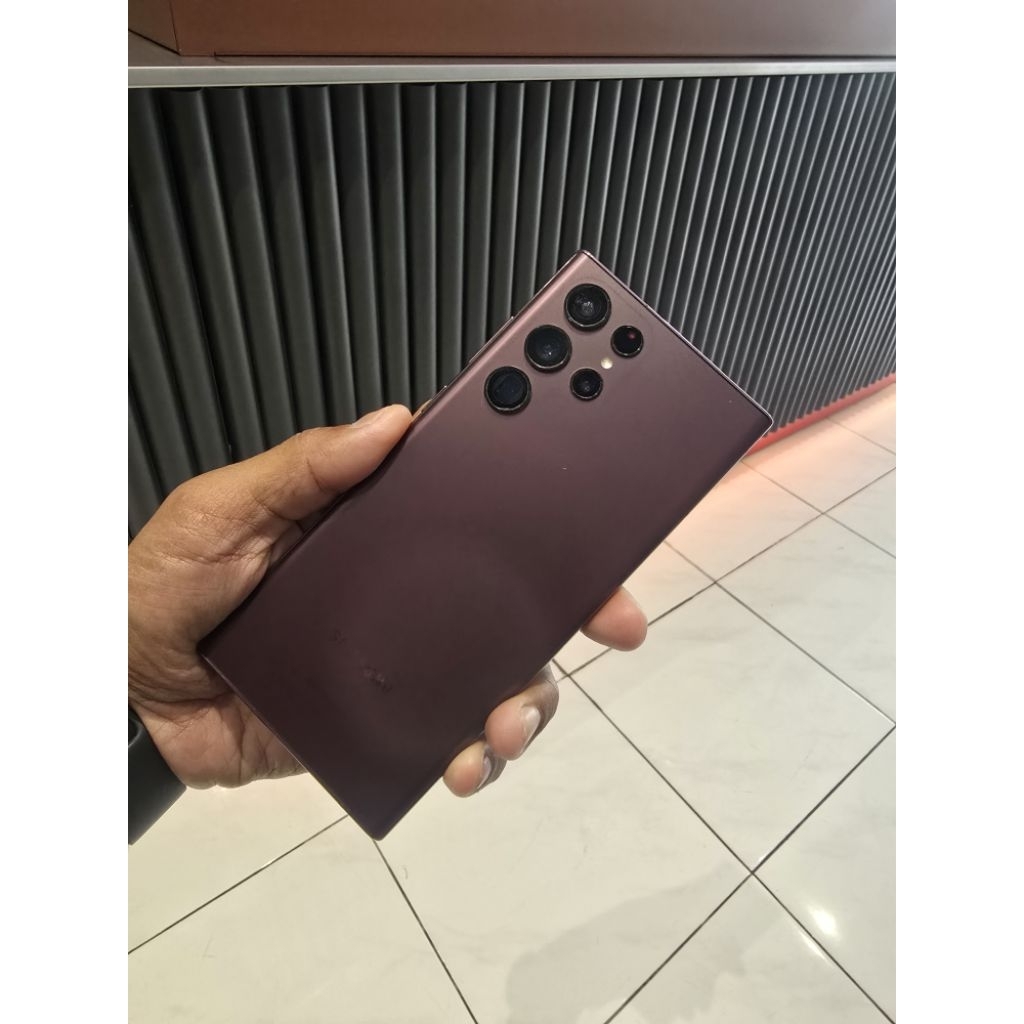 Hp Android Samsung Bekas Second S22 Ultra 12/512GB Ex Sein Resmi Mulus Normal