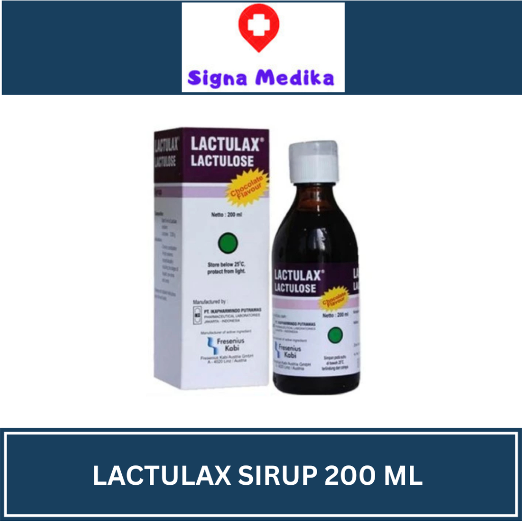 Lactulax Sirup 200ml - Obat Pelancar BAB