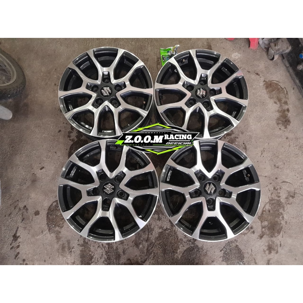 Velg Mobil Suzuki XL7 Ring 17 OEM Pcd 5x114 Murah Original Copotan R16 Untuk Grandmax, New Carry, Er