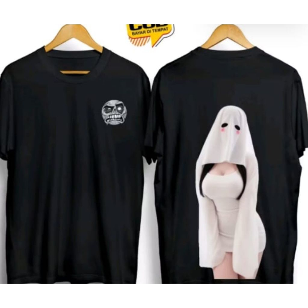 Kaos Distro Hantu Cewek Sexy DB Kaos T-shirt Unisex