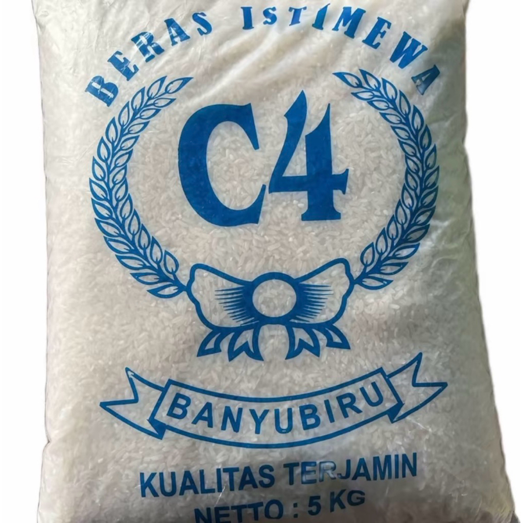 Beras C4 Super kemasan 5kg