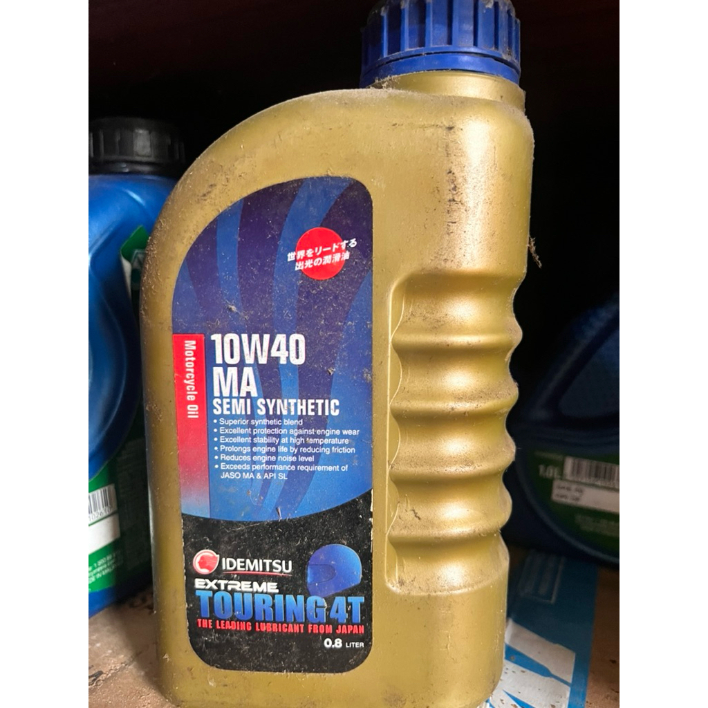 Oli Idemitsu touring 4T 10W 40MA 0.8L