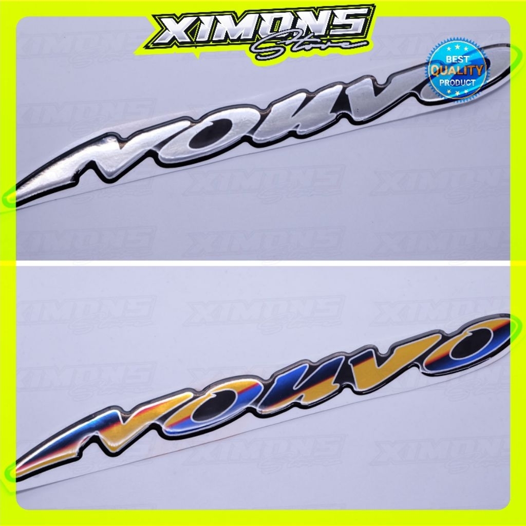 Emblem yamaha nouvo / emblem timbul yamaha nouvo / emblem nouvo / emblem titanium yamaha nouvo / emb