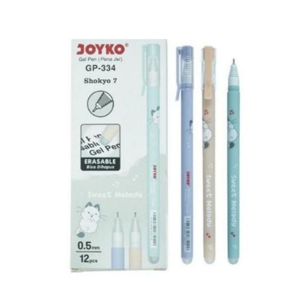 Pulpen Shokyo Gel Joyko / Pulpen Bisa Dihapus