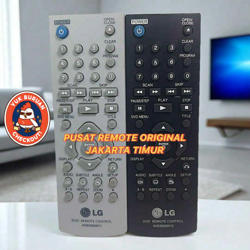 REMOTE REMOT DVD PLAYER LG