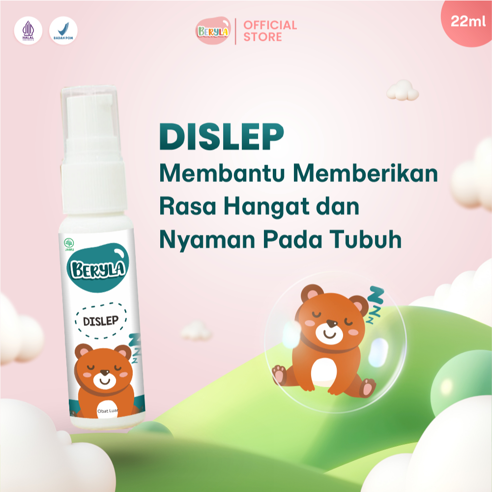 BERYLA Dislep Soothing Massage Essential Oil Baby 22ML