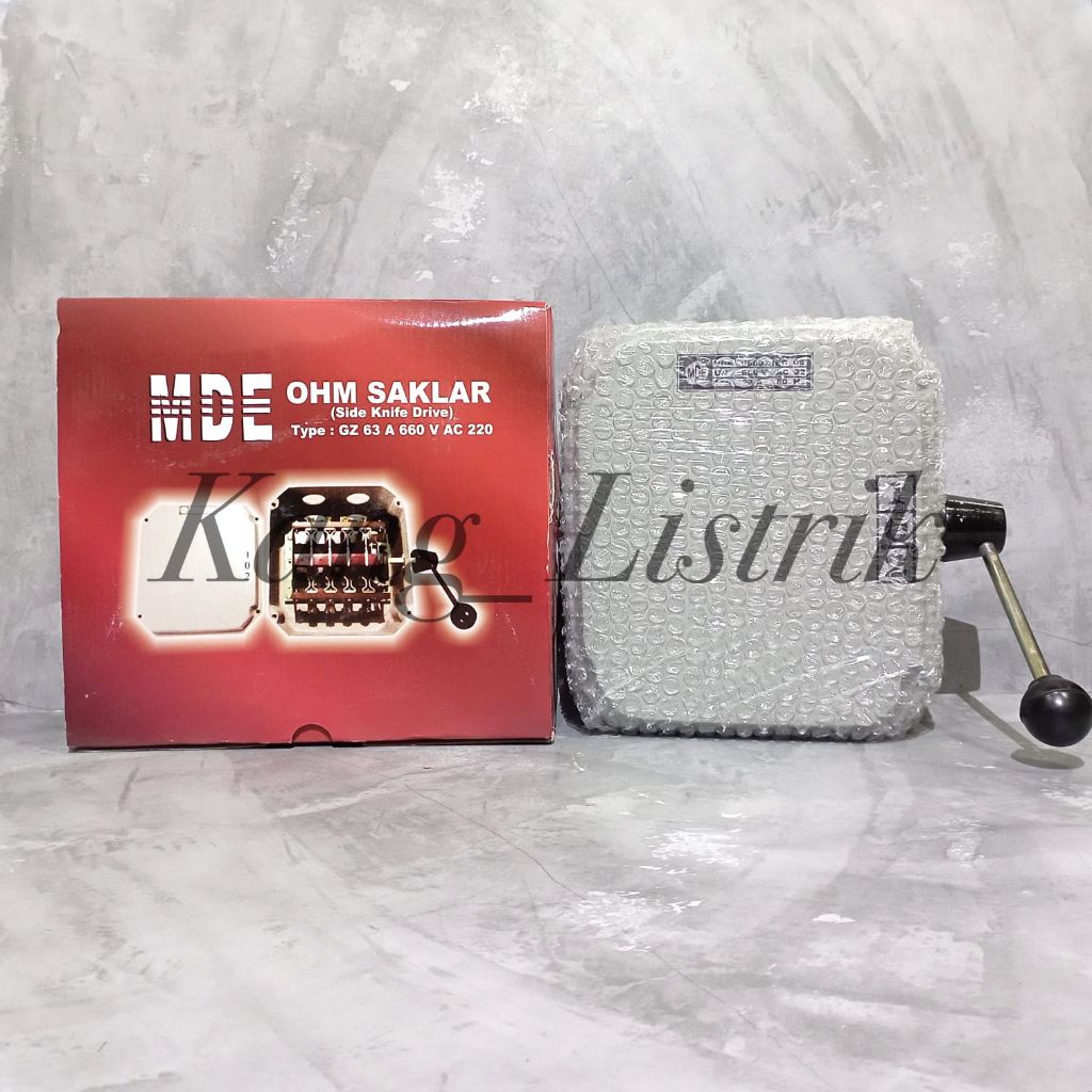 Cam Starter / Genset / Handle Pisau / OHM Saklar 4P 63A
