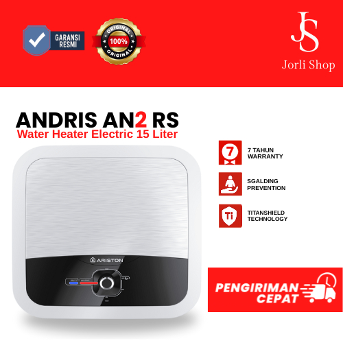 Water Heater Ariston RS 15 Liter Pemanas Air Ariston 15 Liter 350watt