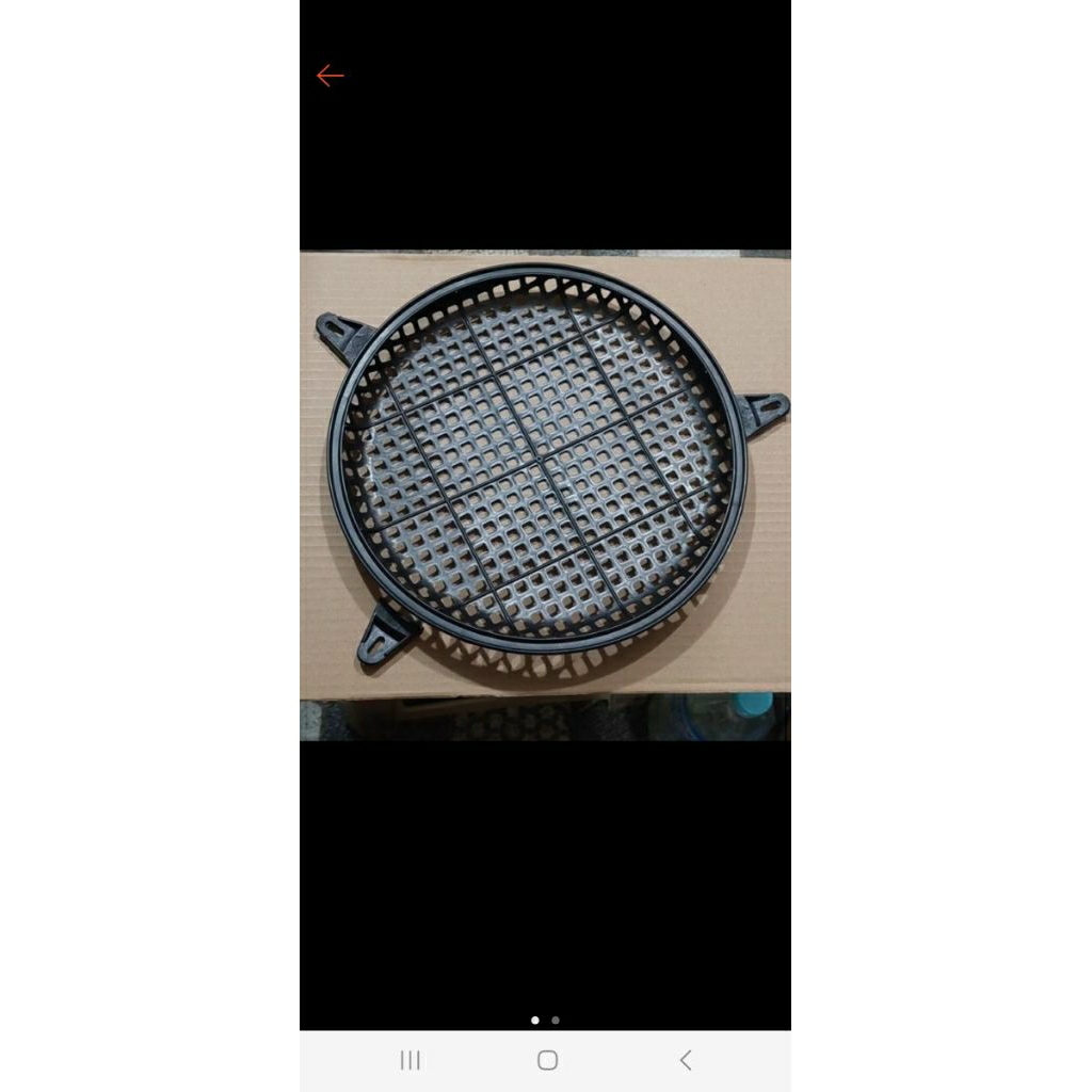 Grill speaker 8 inch jepit