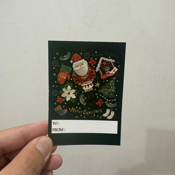 Dus Ukuran 20X20x10 Motif Natal