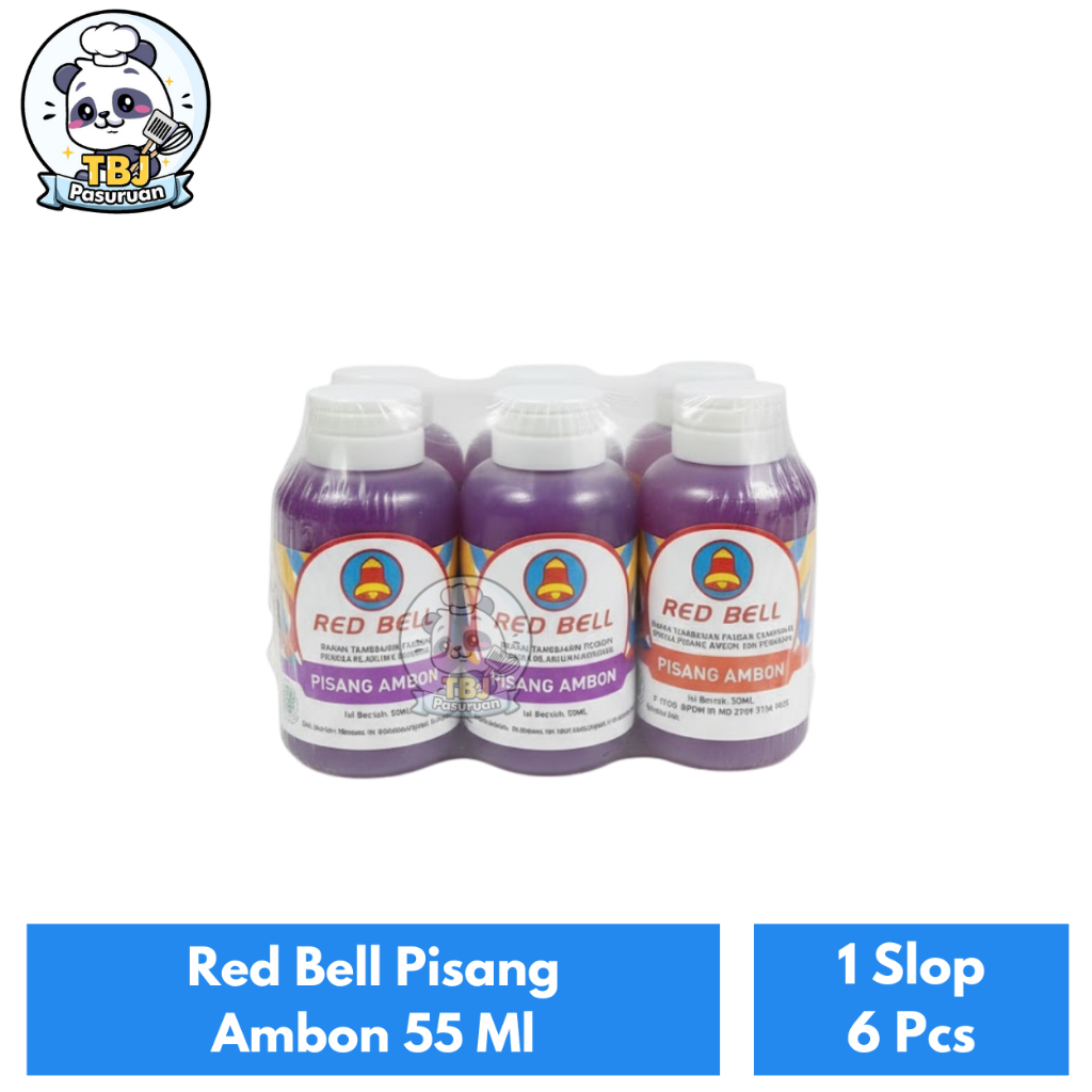 Red Bell Pisang Ambon 55 Ml - 1 Slop 6 Pcs