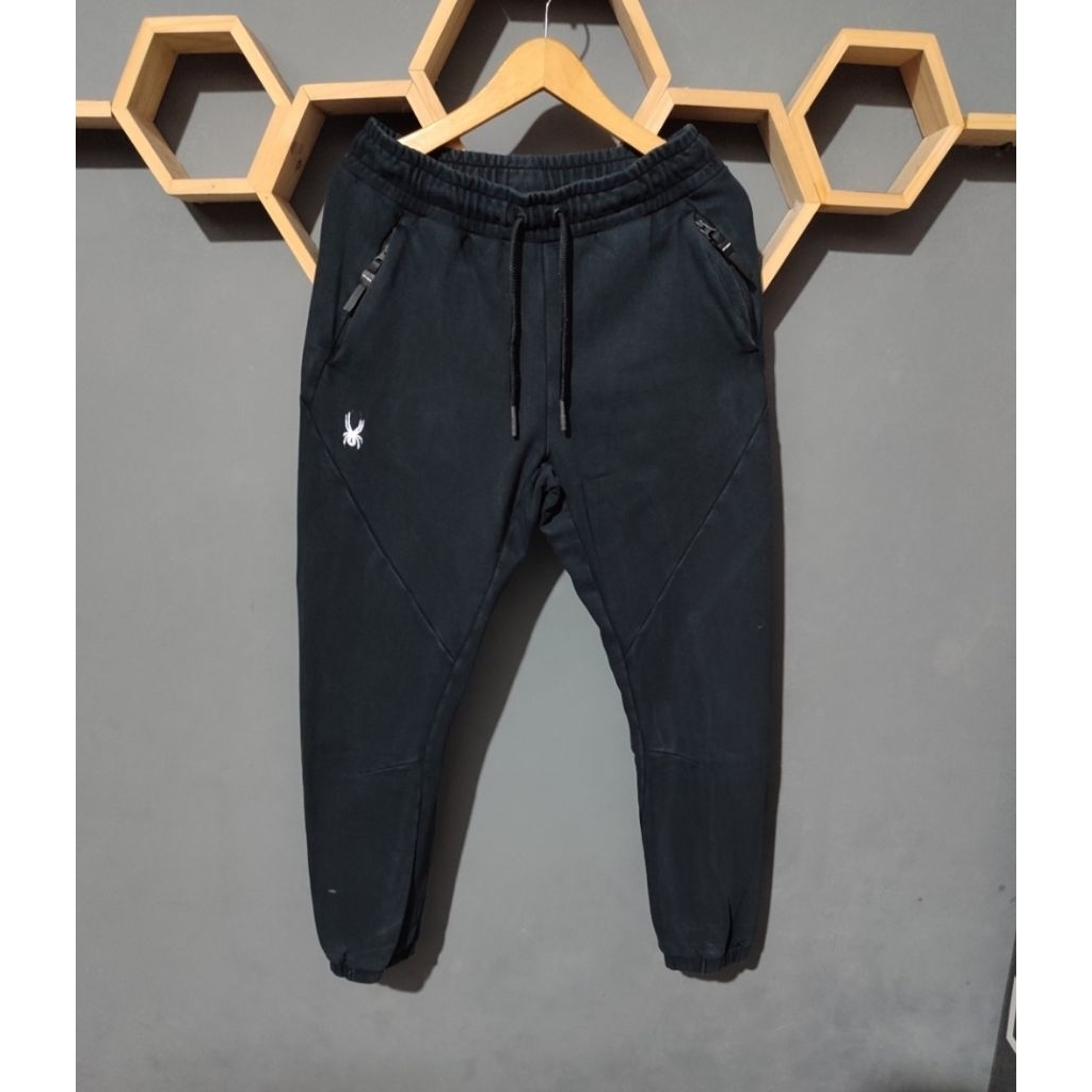 CELANA JOGGER SPYDER HITAM TEBAL KEREN