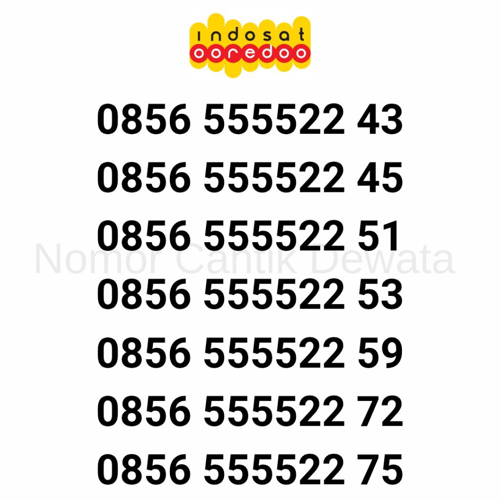 Nomor Cantik Im3 Kartu Perdana Indosat Nomer Cantik Seri Triple 111 888